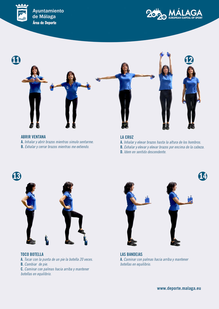 Estos son los ejercicios que debes hacer en casa para mantenerte en forma  durante el coronavirus - Málaga - COPE