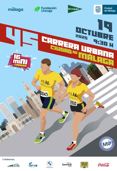 45º Carrera Urbana Ciudad de Málaga 2025