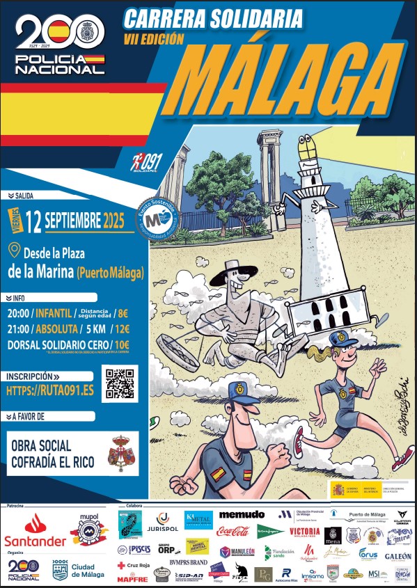 Carrera solidaria Policía Nacional VII Edición