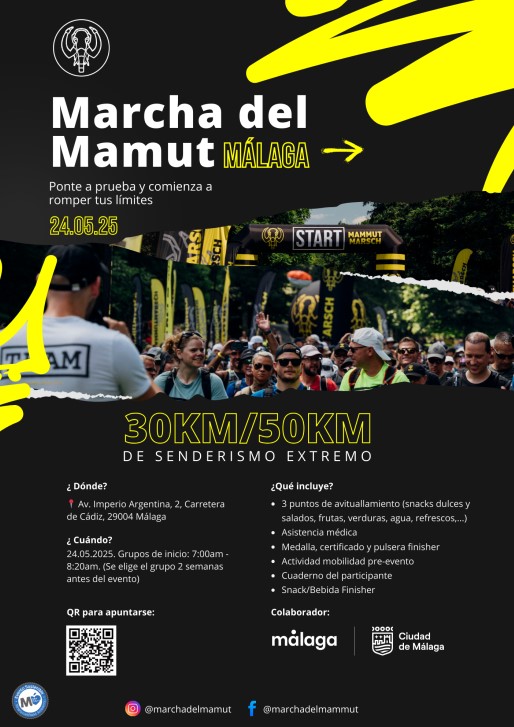 Marcha del Mamut Málaga