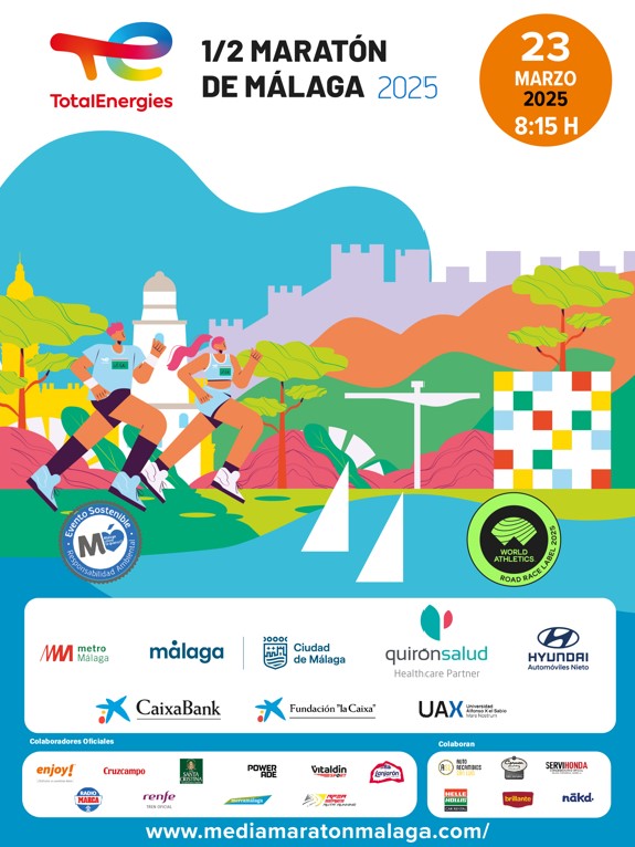 Media Maratón Málaga 2025