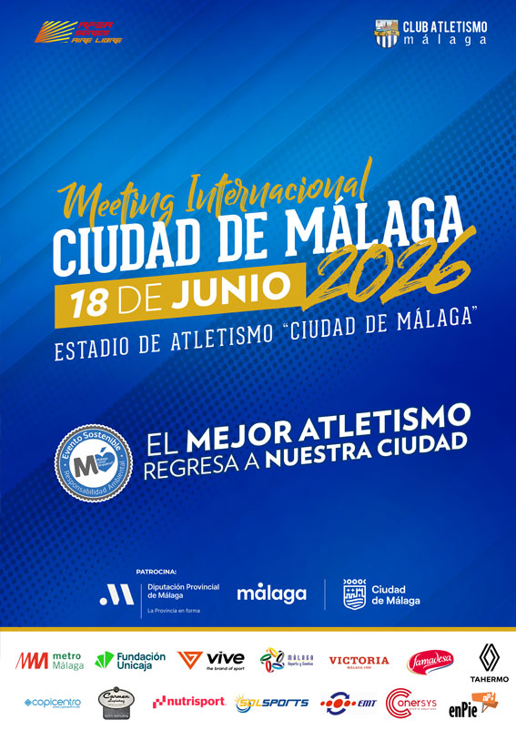 Cartel Meeting Internacional Málaga 2026
