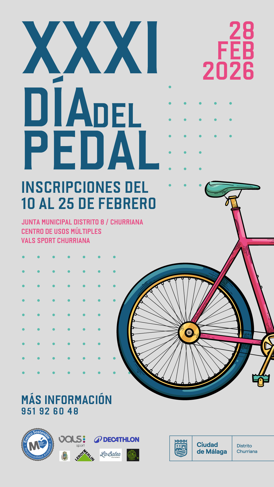 Día del pedal Churriana 2026