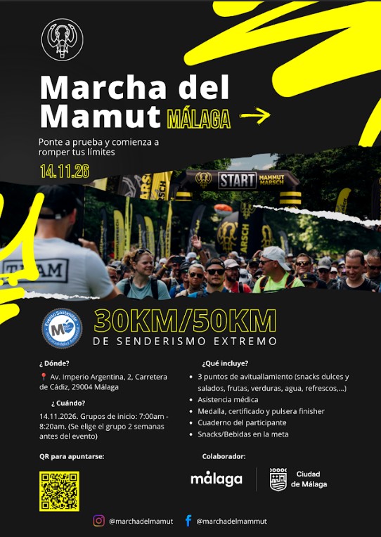 Marcha del Mamut Málaga 2026