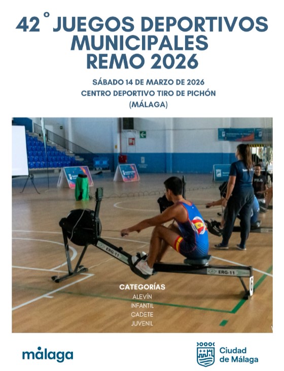 Remo Ergómetro 42º jjddmm málaga 2026