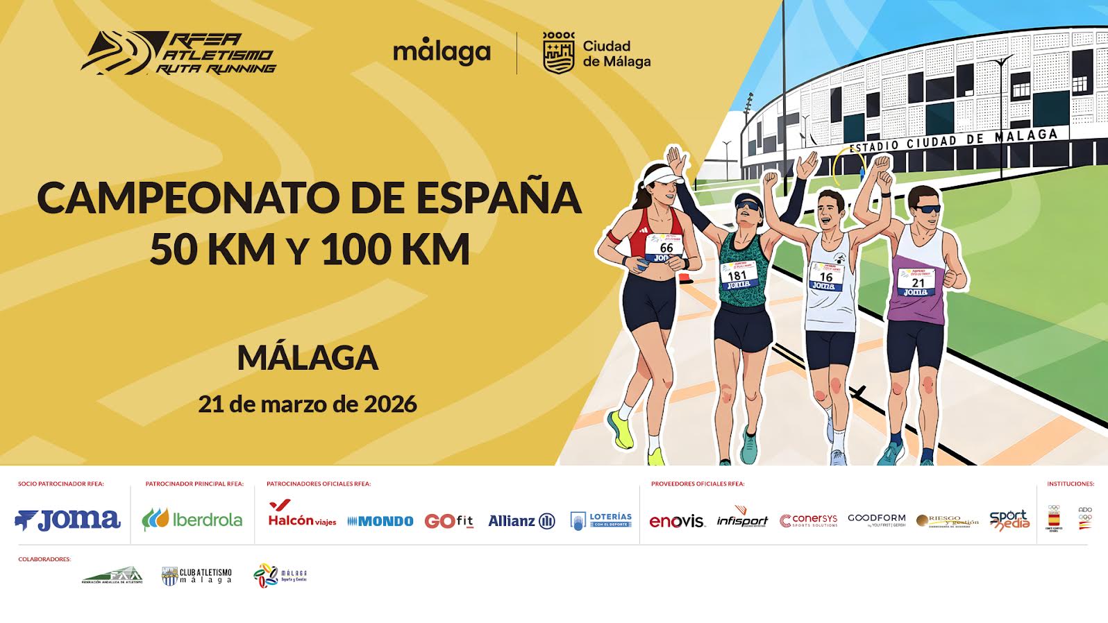 campeonato de España 50km y 100km