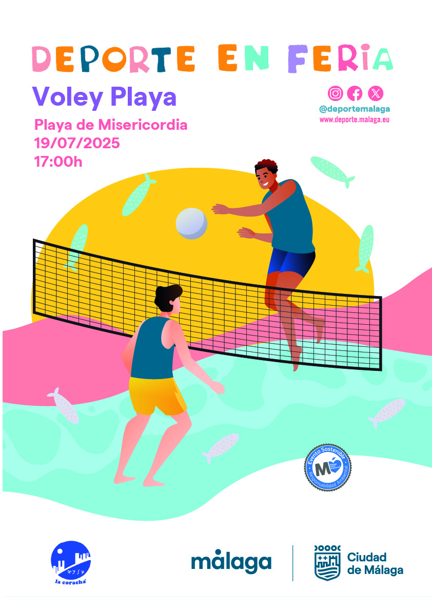 VOLEYPLAYA Málaga_2025 #deporteenferia