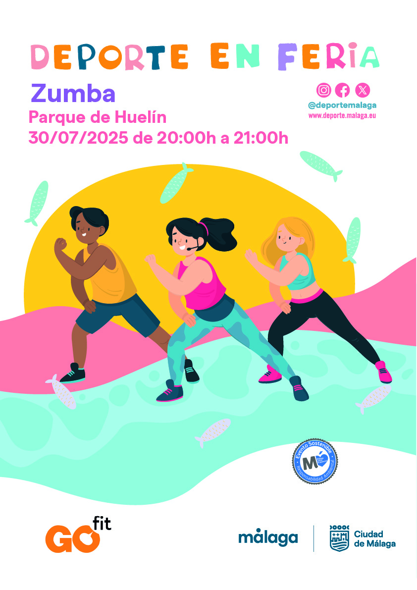 ZUMBA_Málaga_2025 #deporteenferia