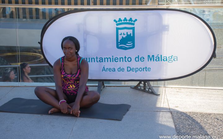 #yoga #deporteenferia @mcbelgrano @deportemalaga