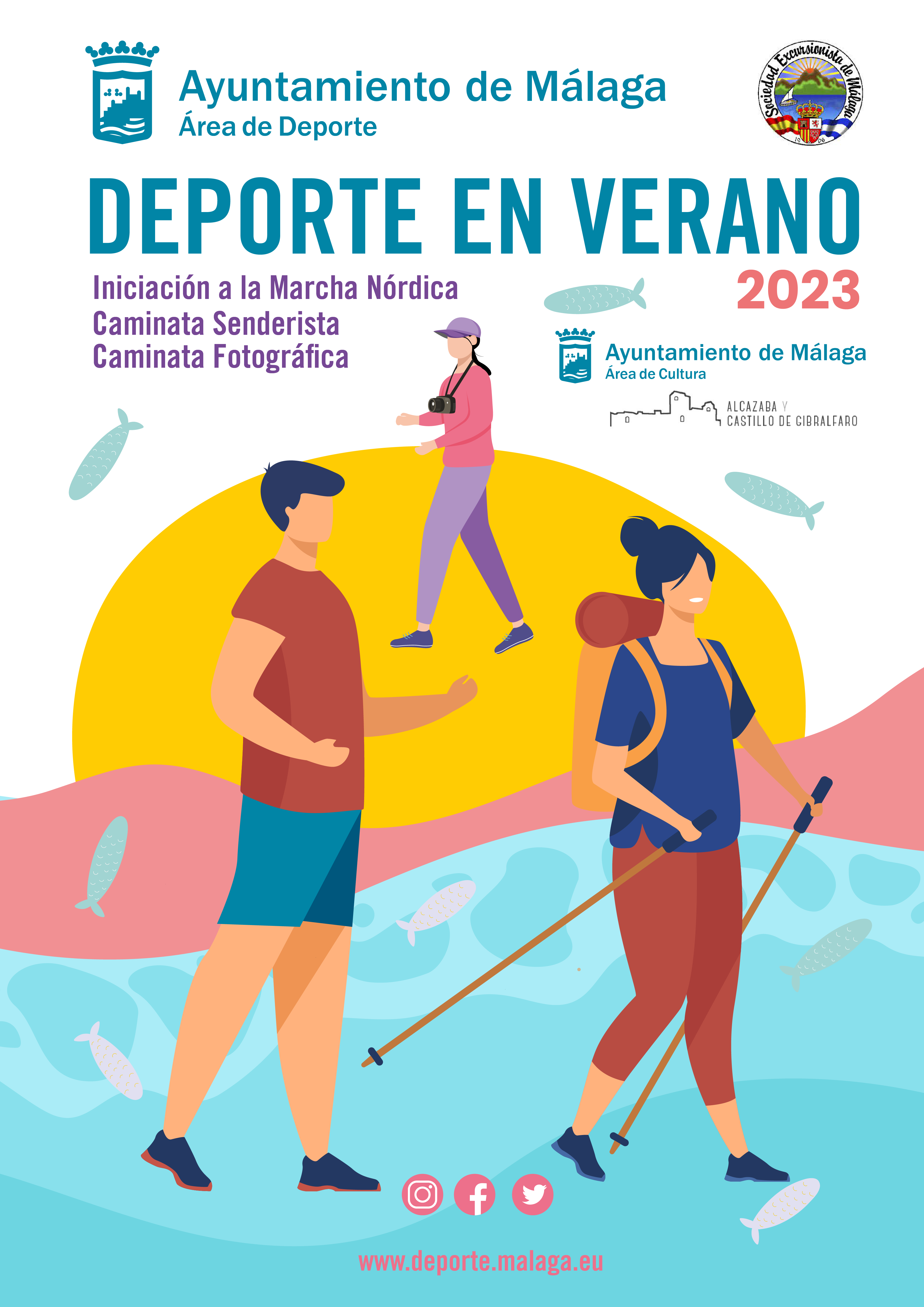 00322.23 Poster Actividades Deporte en Verano-Caminatas