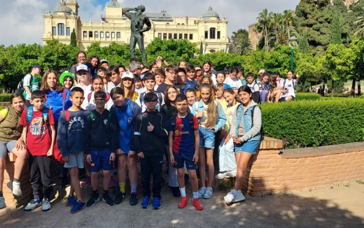 Ceip Carmen de Burgos@deportemalaga #pequesendas (1)