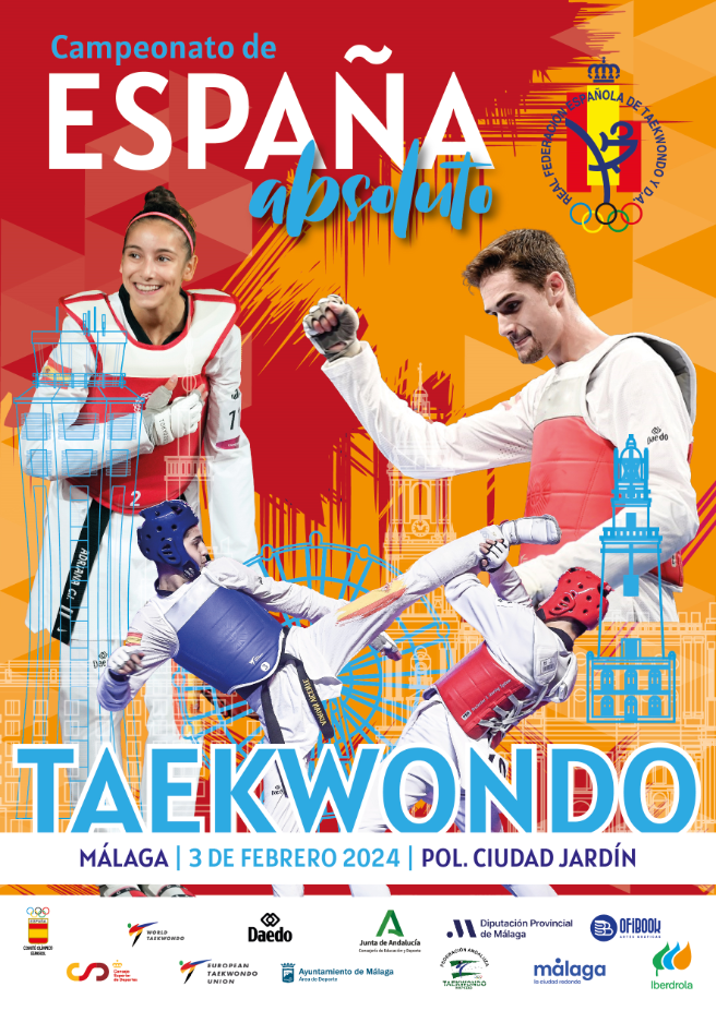 Cartel Campeonato España Taekwondo Reduc
