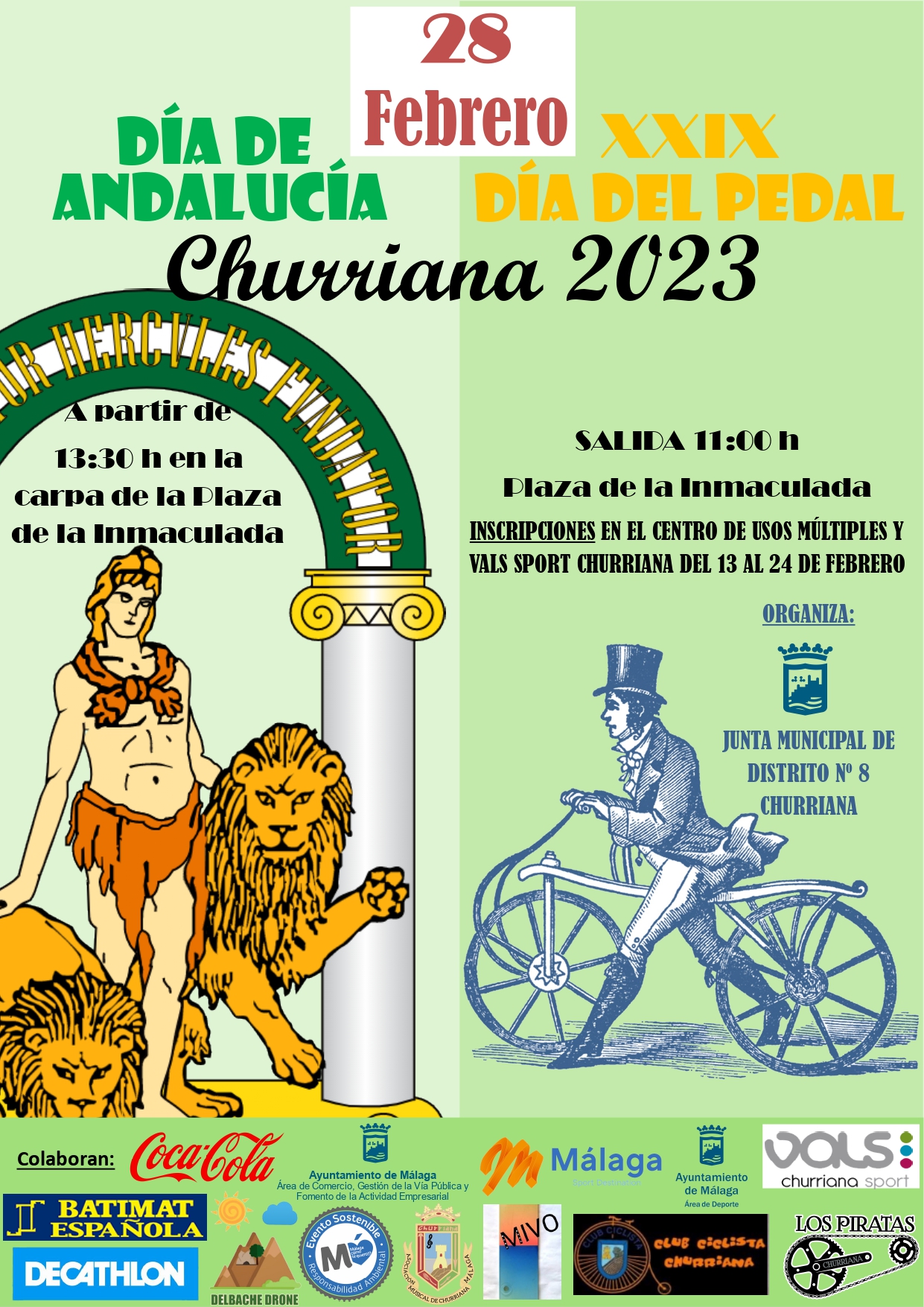 DÍA ANDALUCIA Y DIA DEL PEDAL 2023