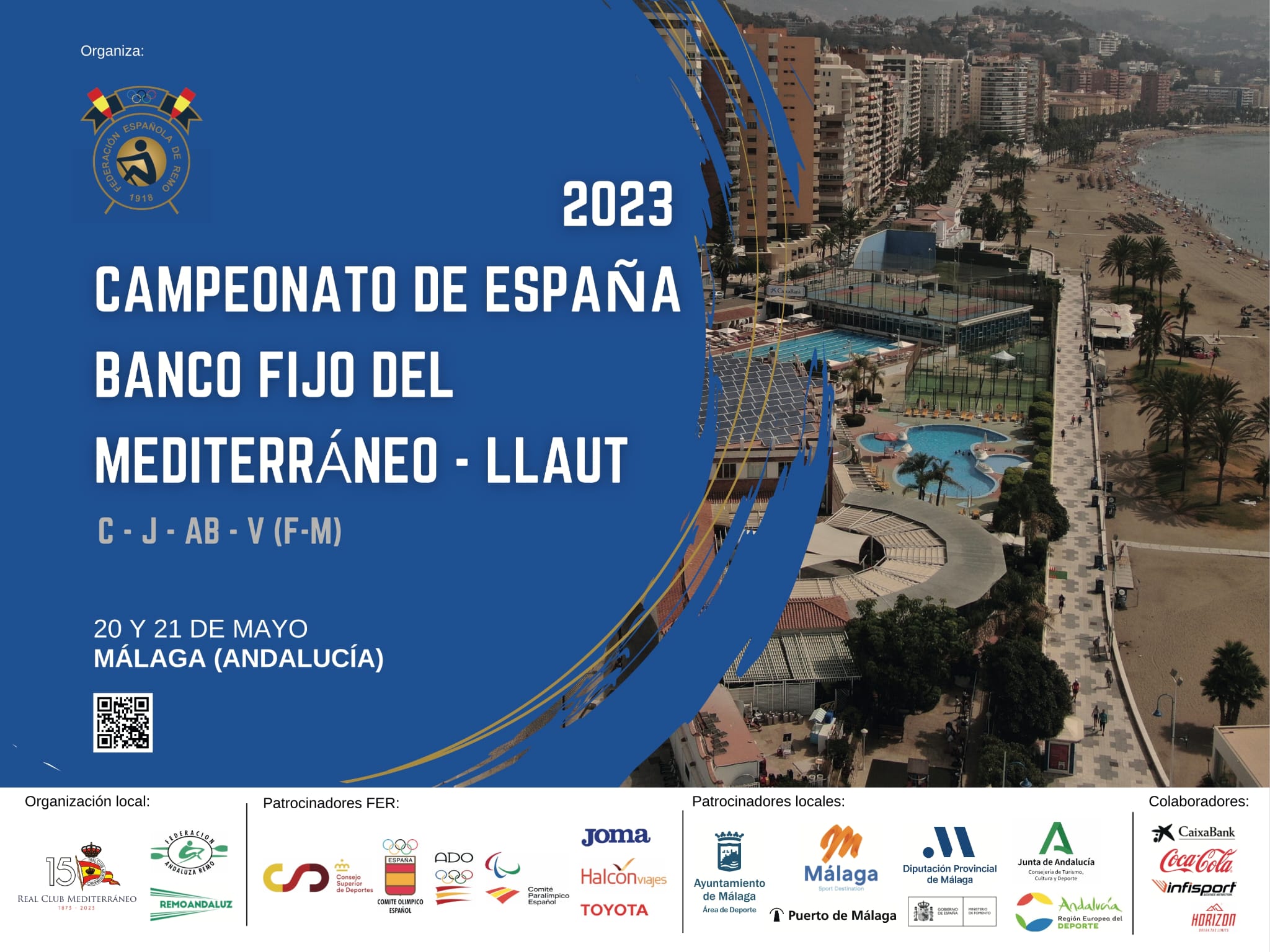 Cartel Campeonato de España de Llaut 2023